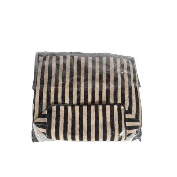 Guadalupe Ife Stripes Tote - Black / White - Picture 3 of 6